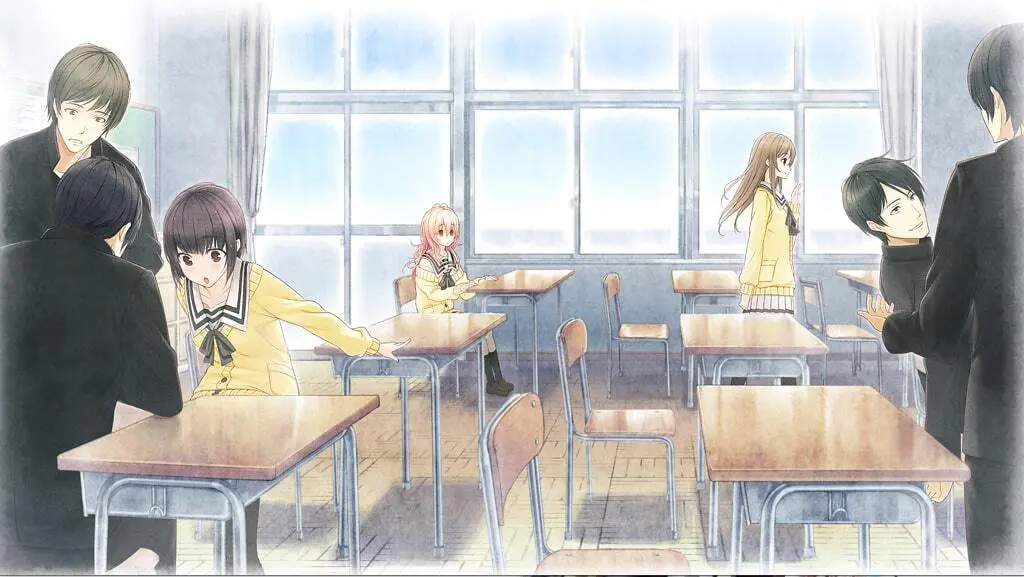 mis novelas visuales favoritas Kimi to Kanojo to Kanojo no Koi