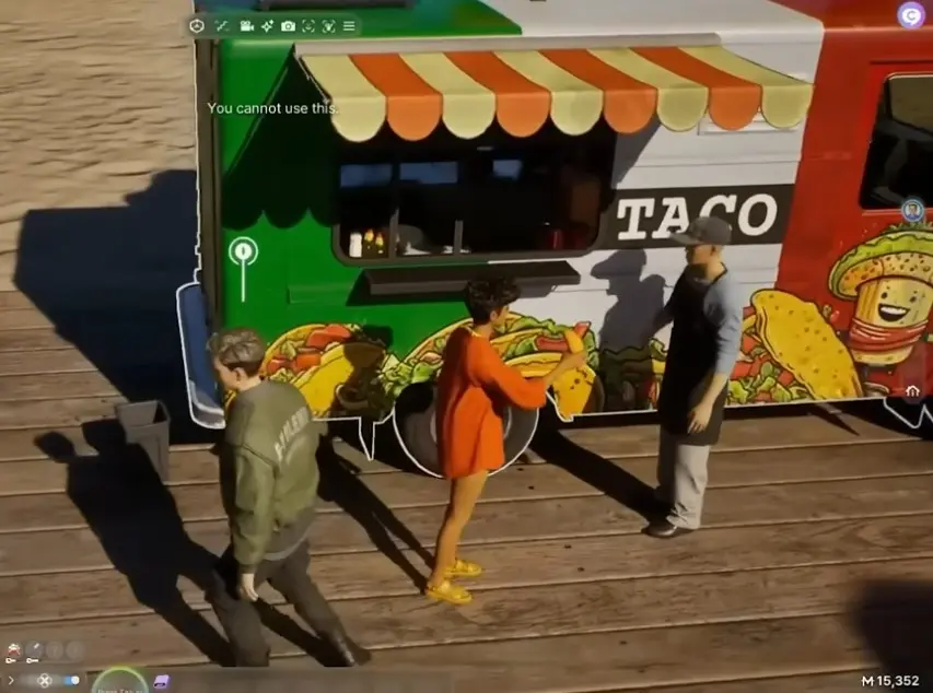 Inzoi taco
